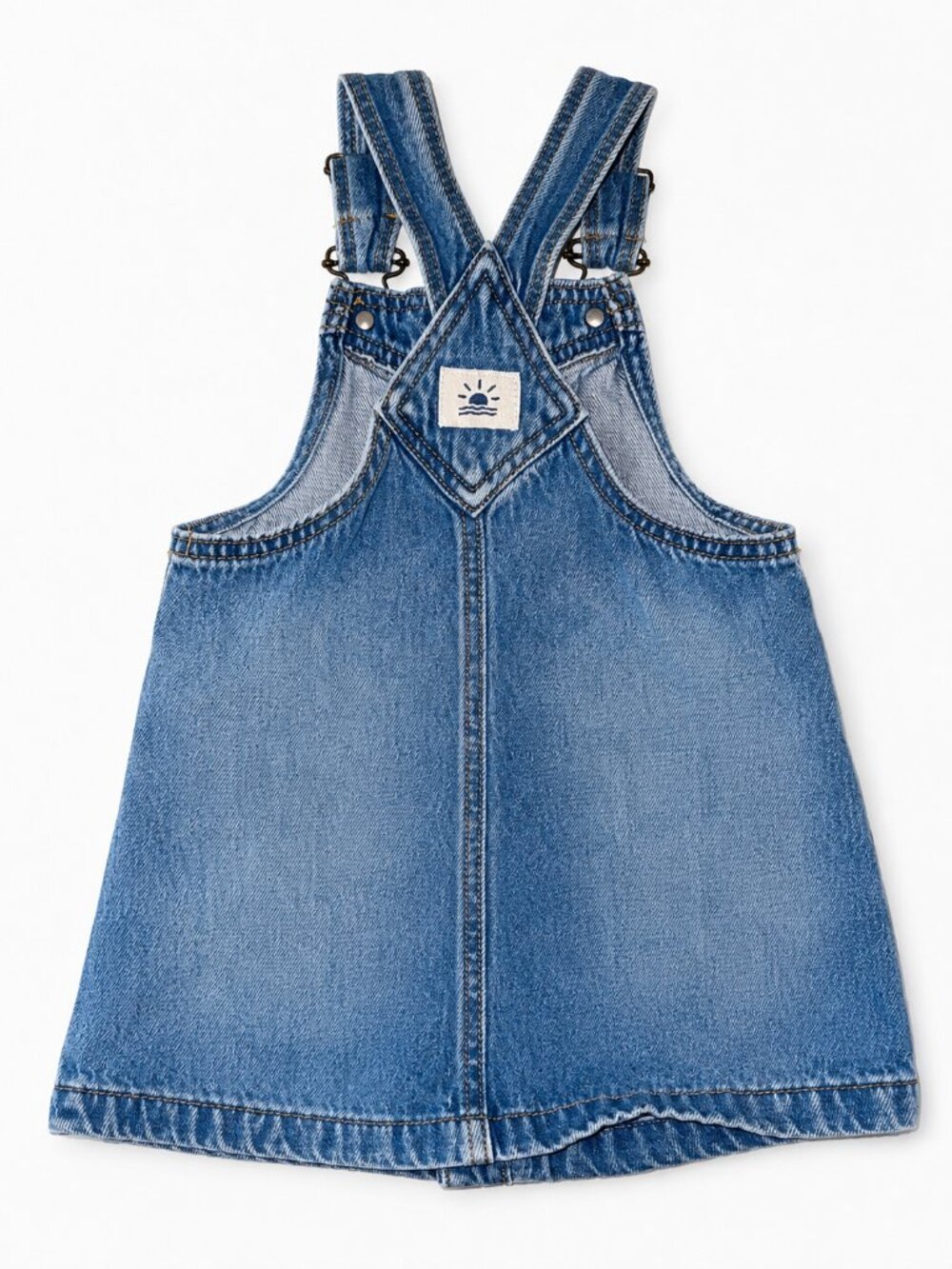 Little Co. by Lauren Conrad Denim Overall Dress 3T - Picture 2 of 3